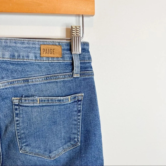 Paige Verdugo Ankle Jeans in Gia Destructed - Picture 8 of 9